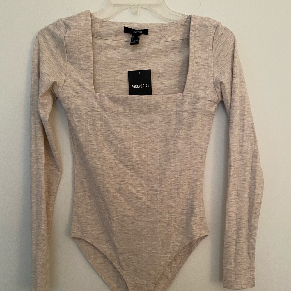 Forever 21 ribbed bodysuit